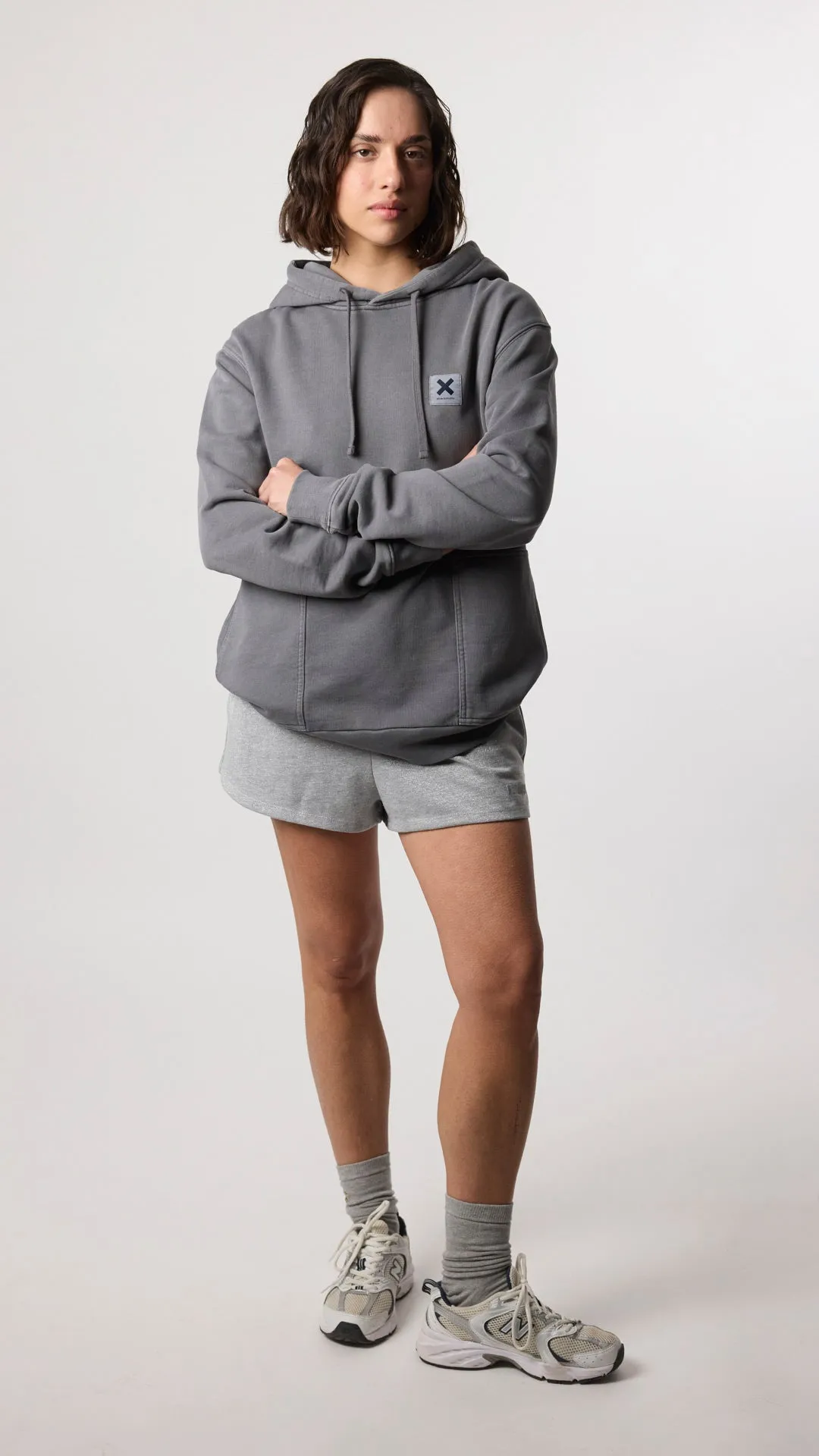 HOODIE ICONIC ASH