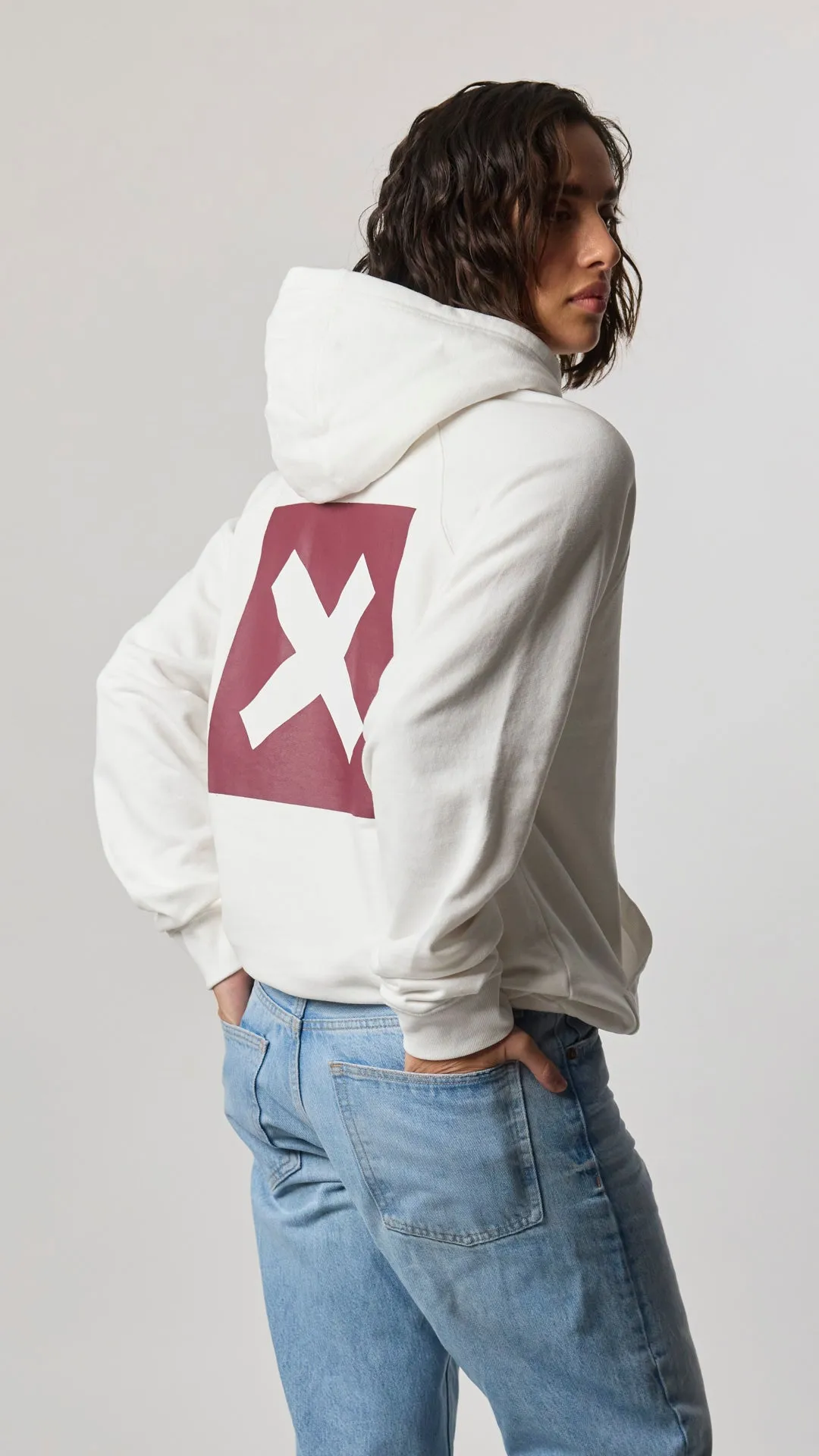 HOODIE NATURE BLANCA