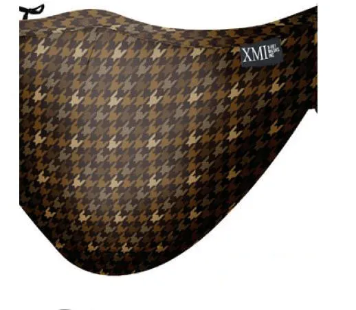 Houndstooth printed mask