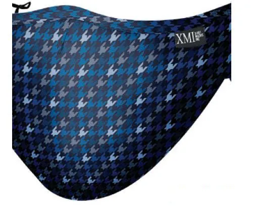 Houndstooth printed mask