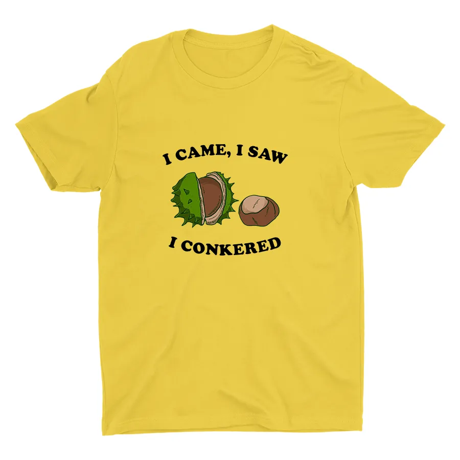 I Came I Saw Cotton Tee