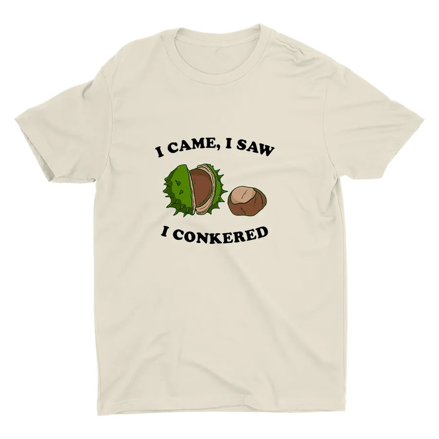I Came I Saw Cotton Tee