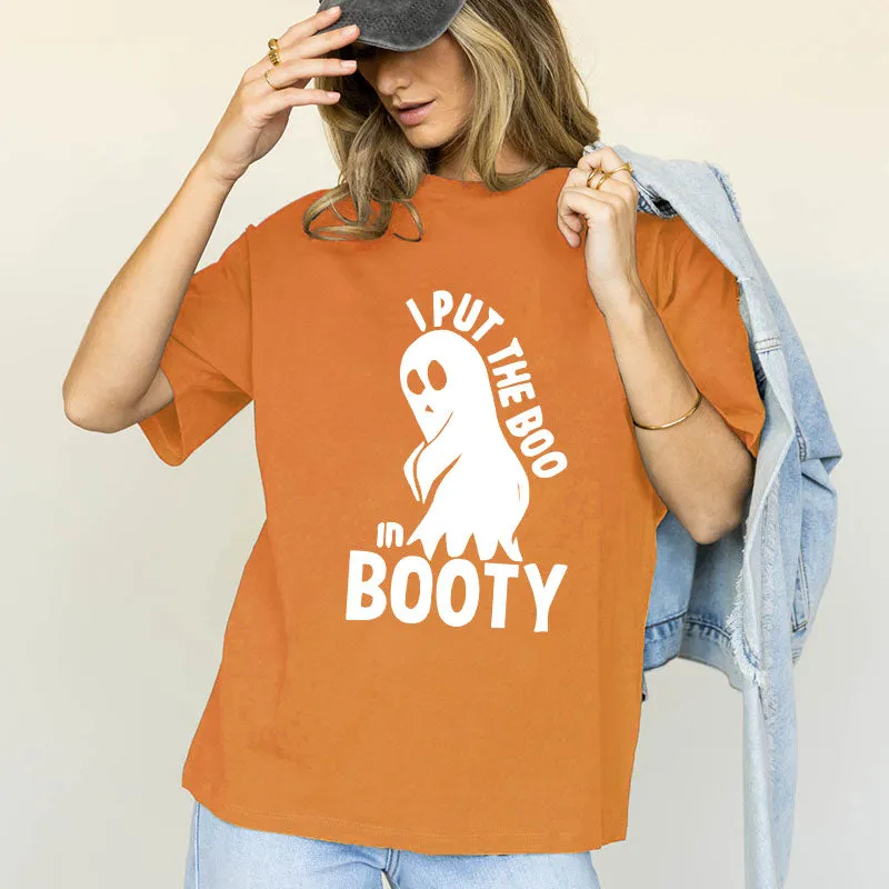 I Put The Boo In Booty Cotton Tee