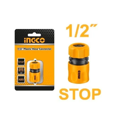 Ingco 1/2" Plastic Hose Quick Connector - HHCS01121
