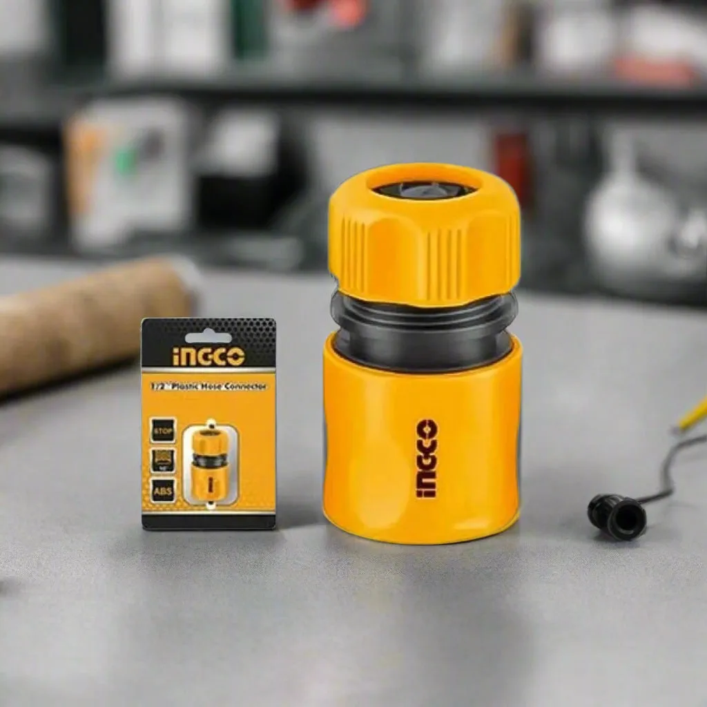 Ingco 1/2" Plastic Hose Quick Connector - HHCS01121