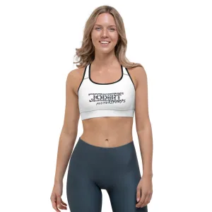 JoDiirt Motorsports Leopard Logo Sports Bra