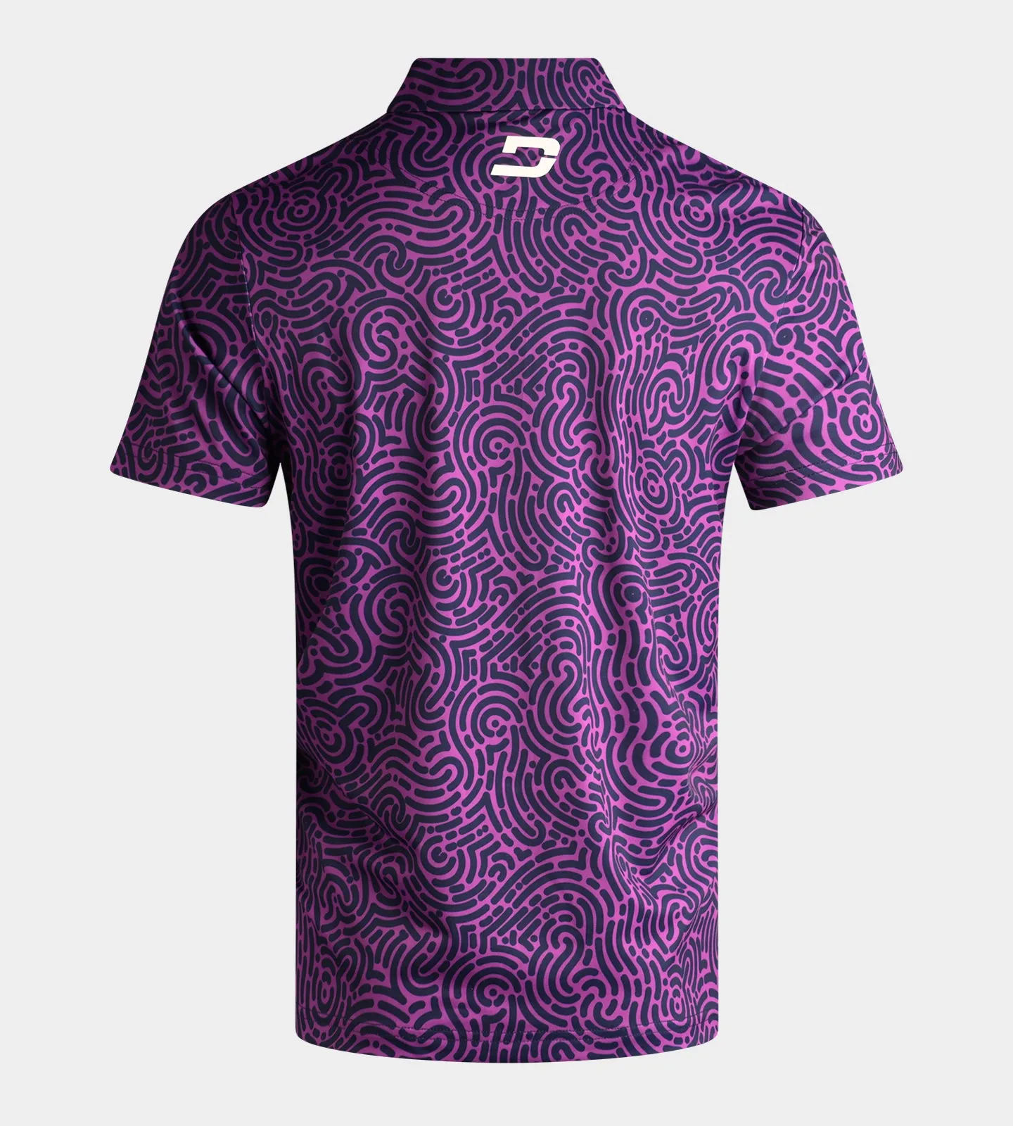 JUMBLE POLO - PURPLE