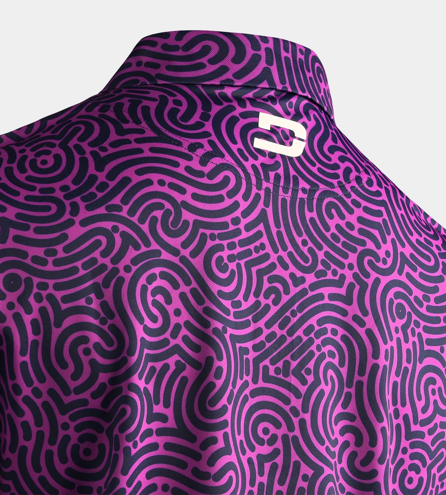 JUMBLE POLO - PURPLE