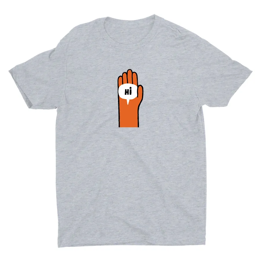 Just Say "Hi" Cotton Tee