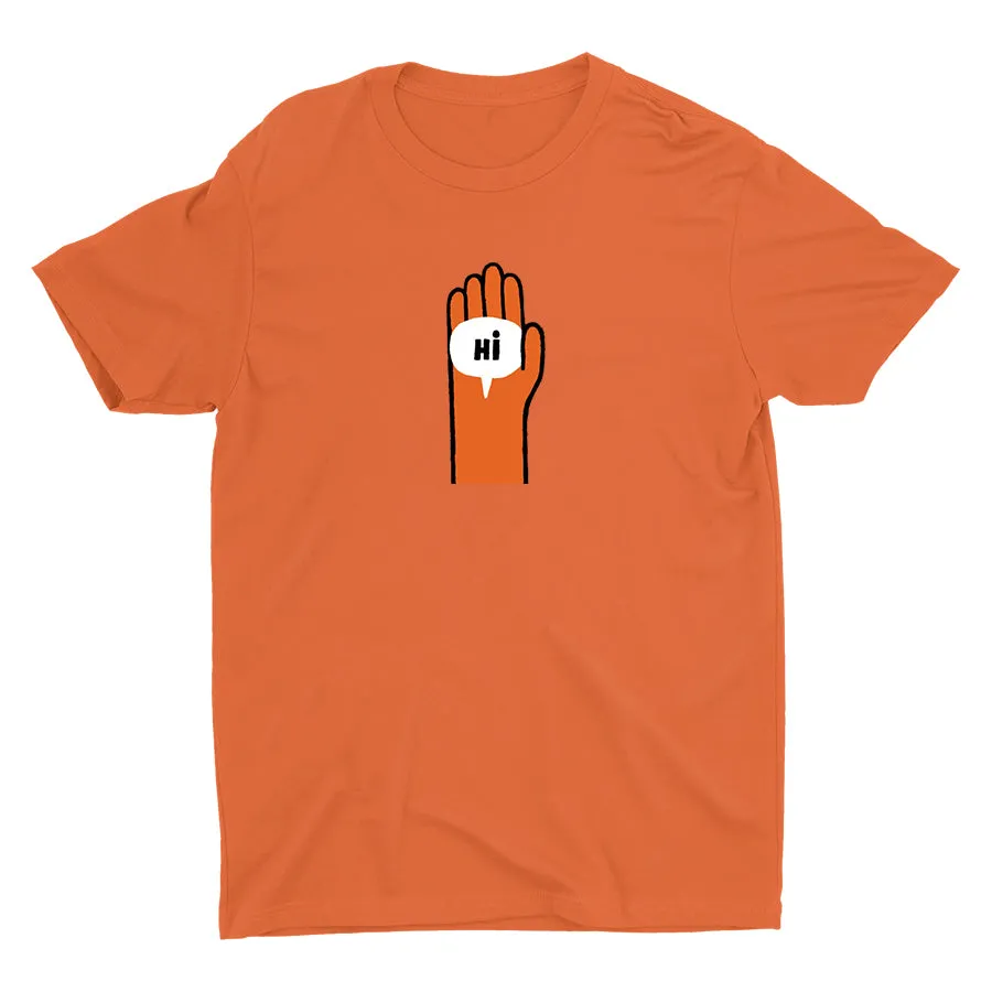 Just Say "Hi" Cotton Tee