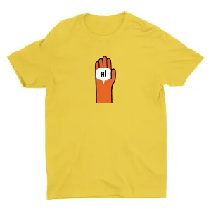 Just Say "Hi" Cotton Tee