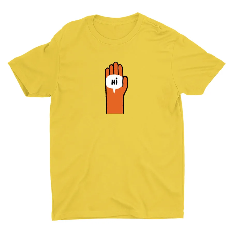 Just Say "Hi" Cotton Tee