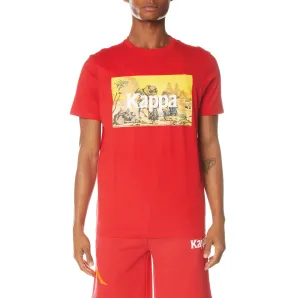 Kappa Authentic Cairo Red Tee