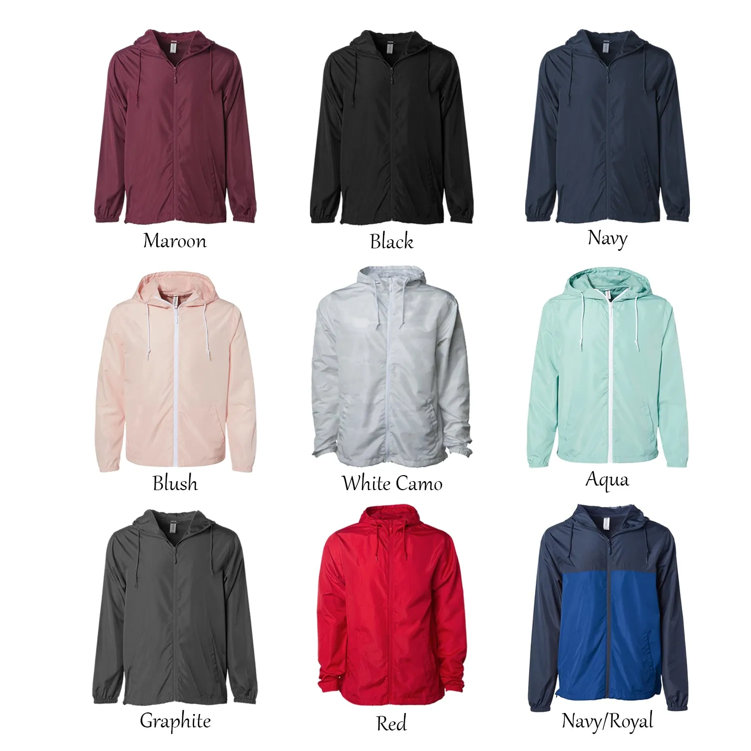 Kappa Delta Lightweight Windbreaker Jacket