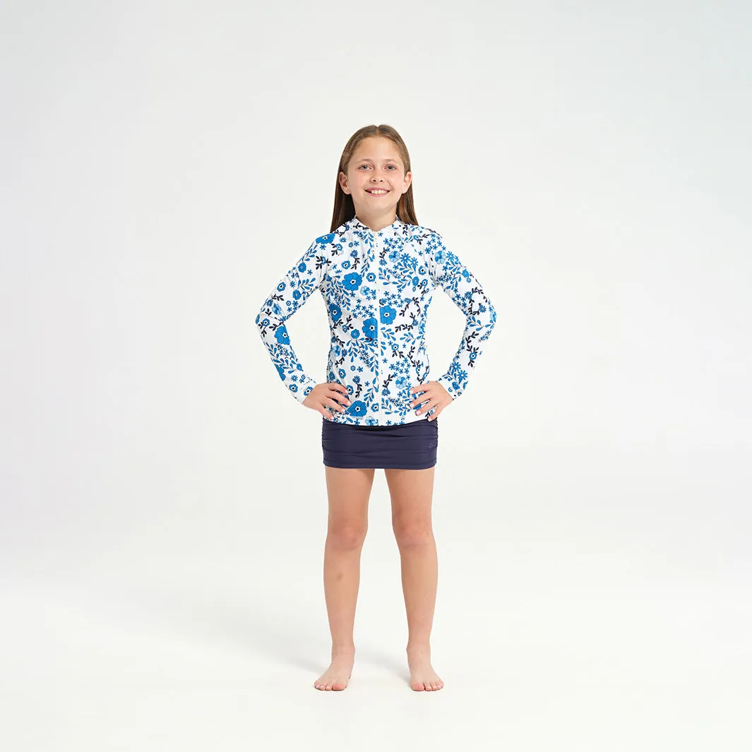 Kids Bella LS Swim Jacket