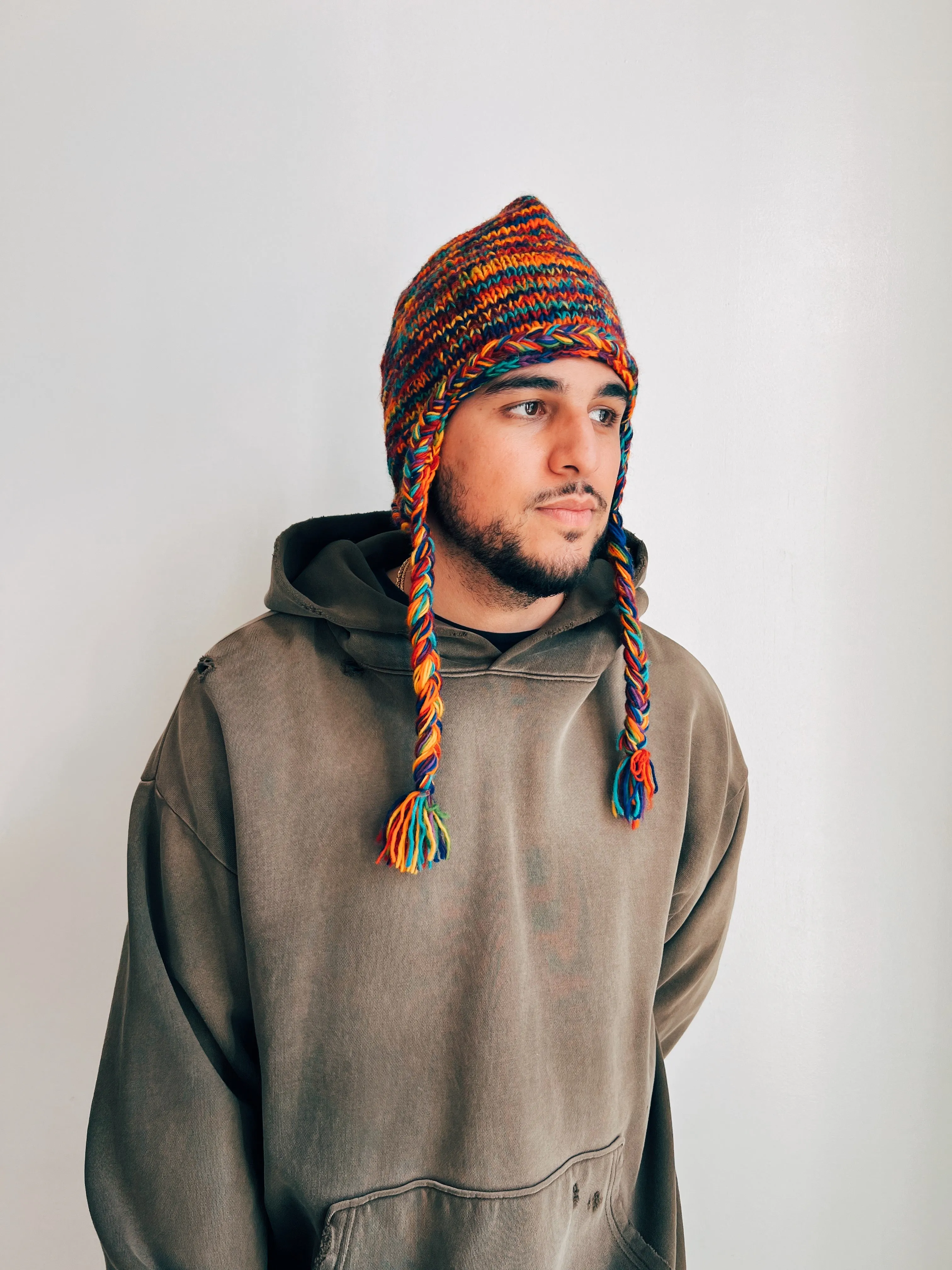 Knit Sherpa Hat