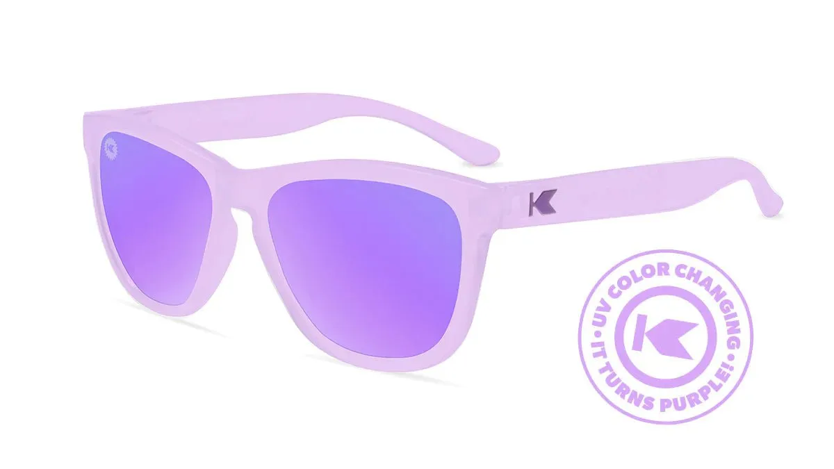 Knockaround Sunglasses - Kids Premiums Polarized - Grape Jellyfish