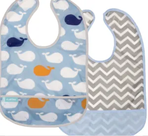 Kushies 2pk Bibs 6-12m