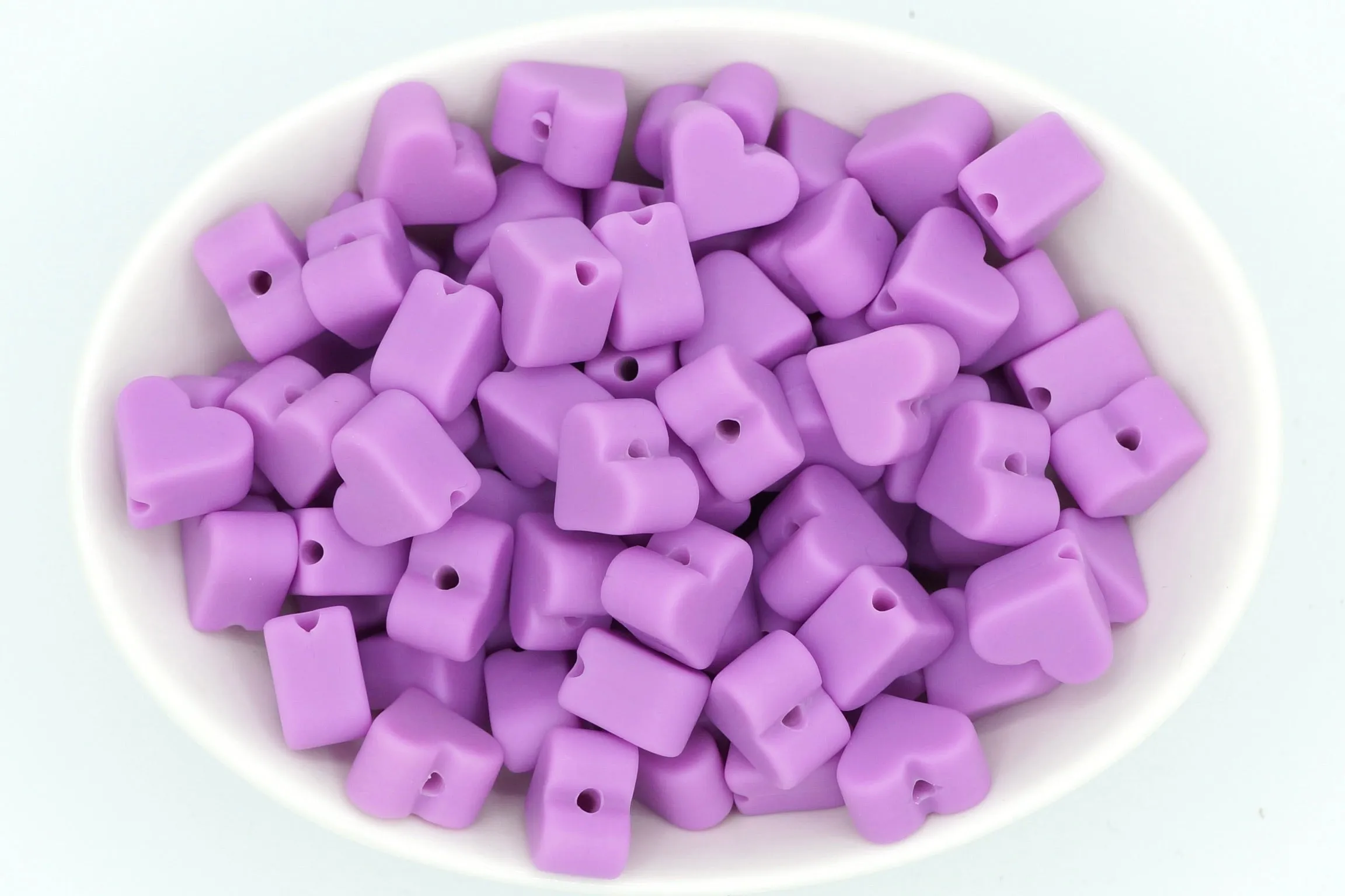 Lavender (14mm Heart)