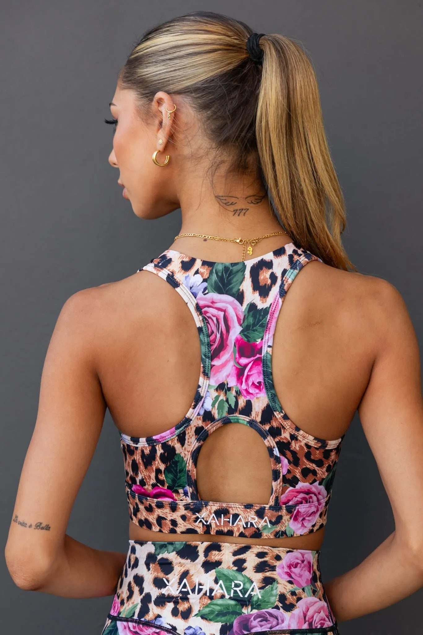 Leopard Love Knockout Sports Bra