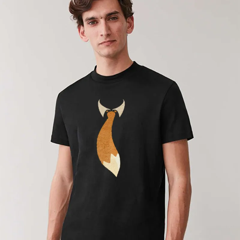 Like A Tail, Like A Tie Cotton Tee