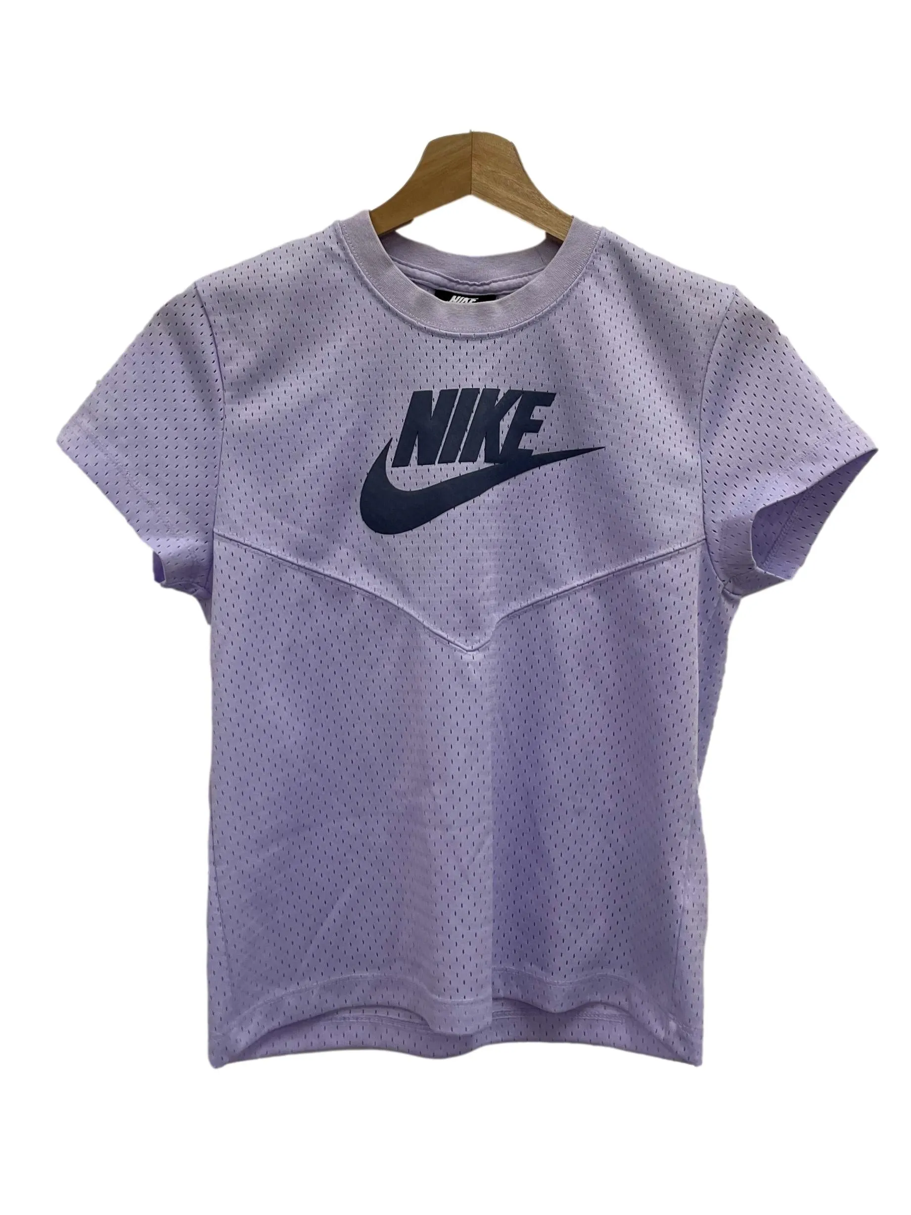 Lilac Roundneck Logo Tee