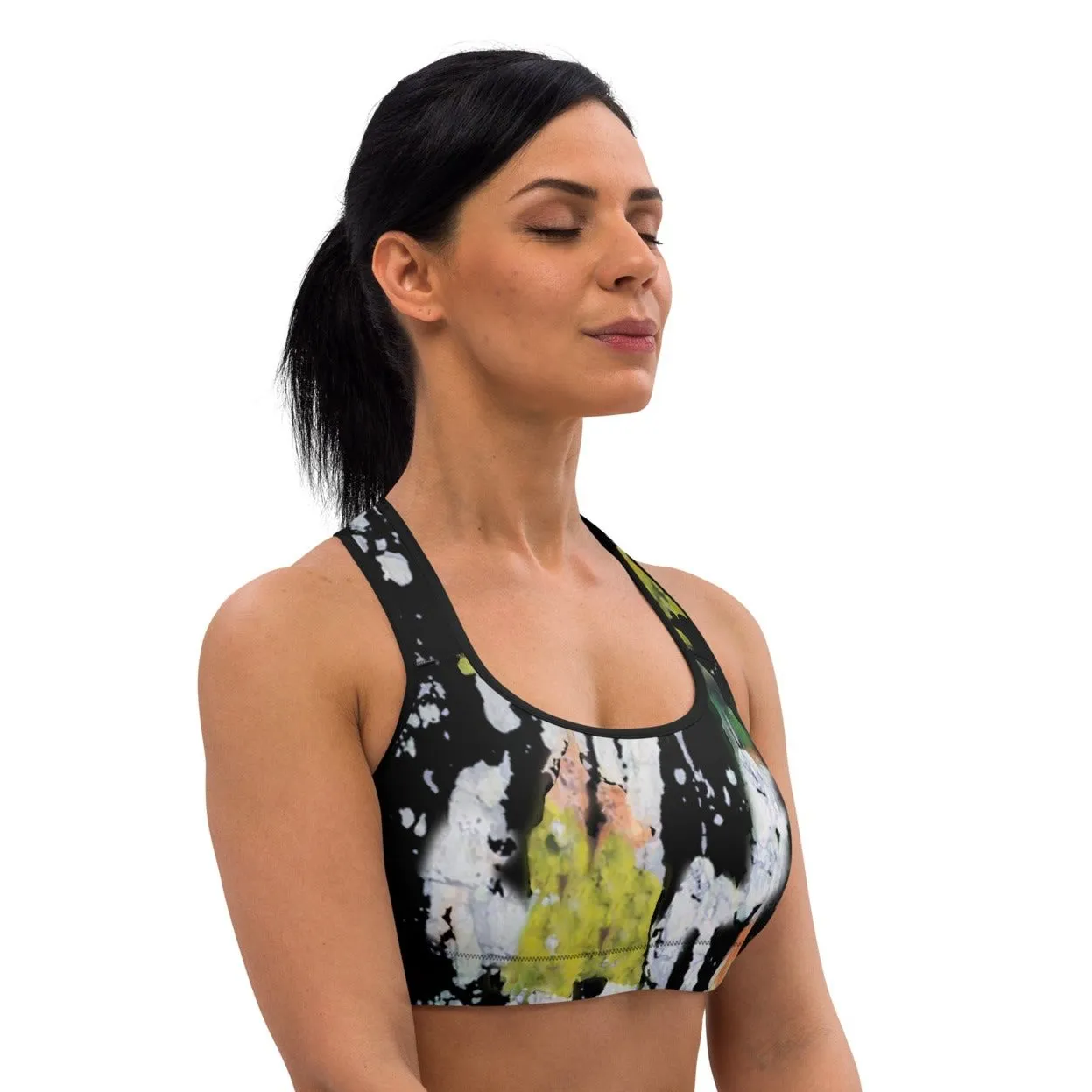 Lime Energy Sports Bra