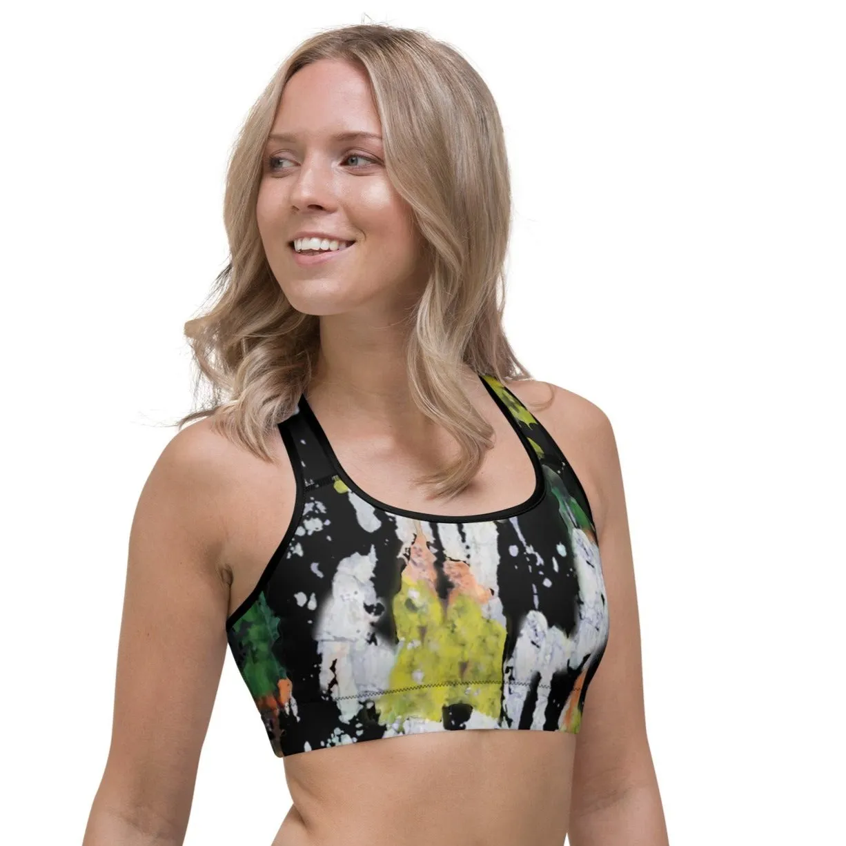 Lime Energy Sports Bra