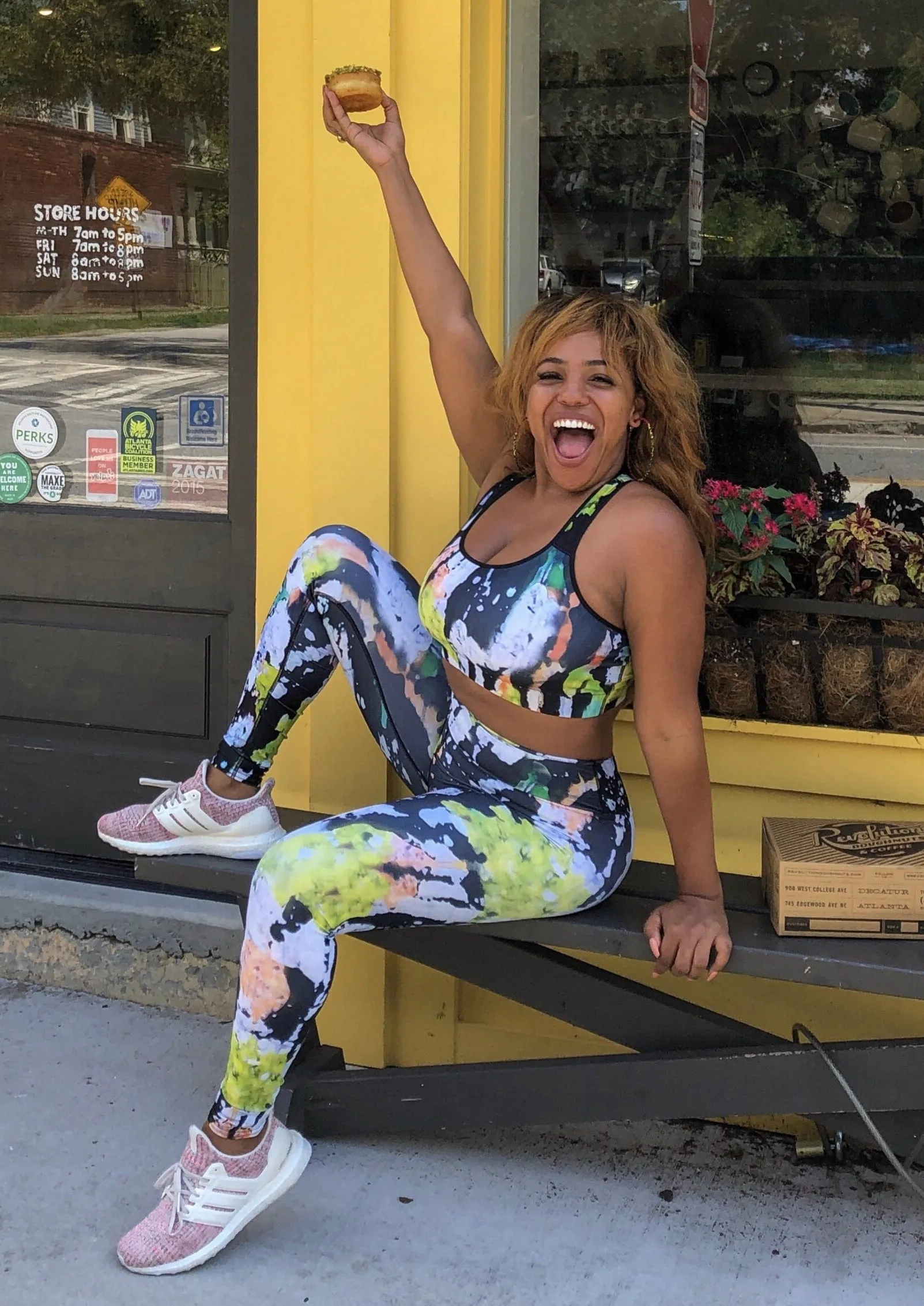 Lime Energy Sports Bra