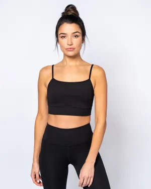 Limitless Sports Bra | Black