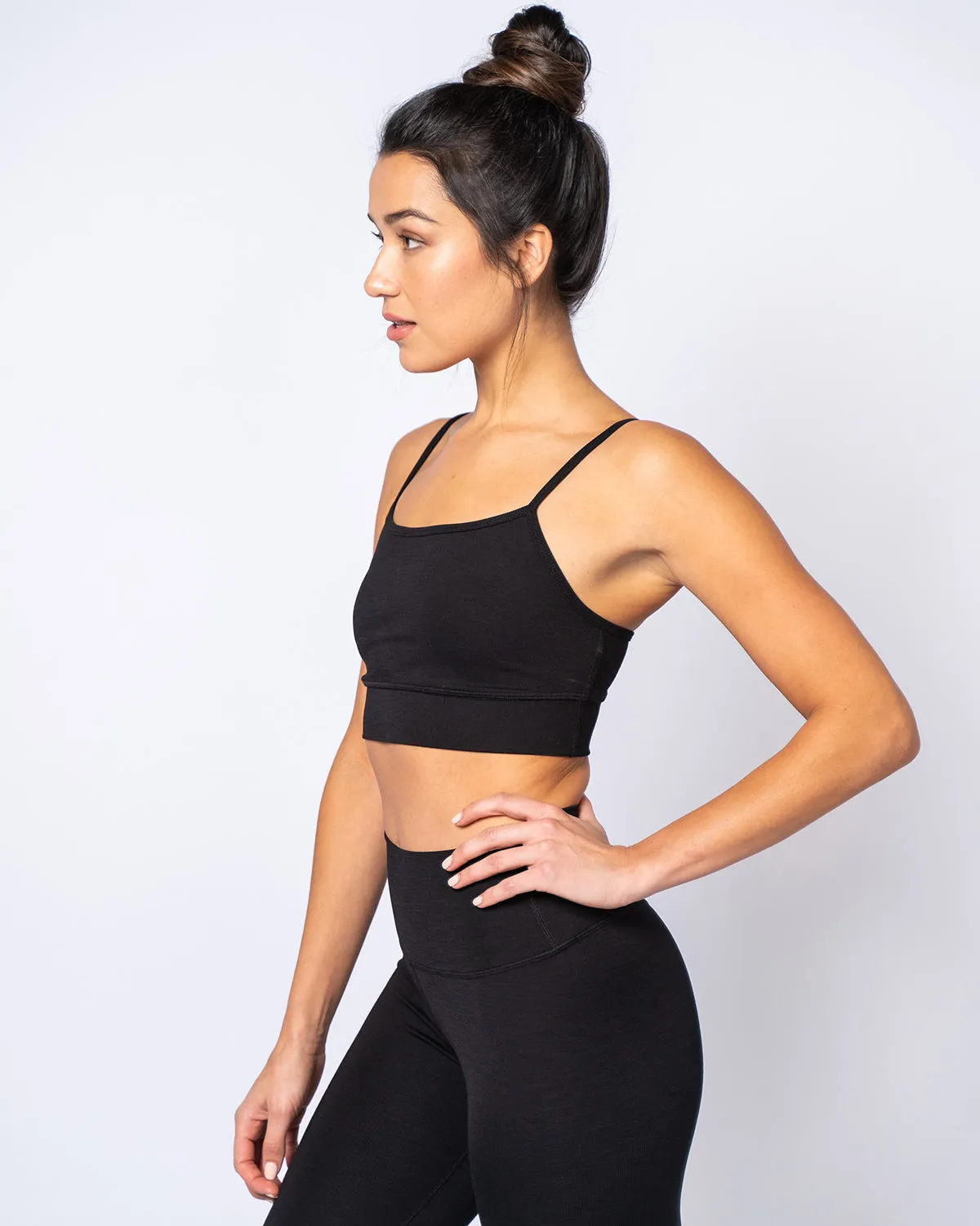 Limitless Sports Bra | Black