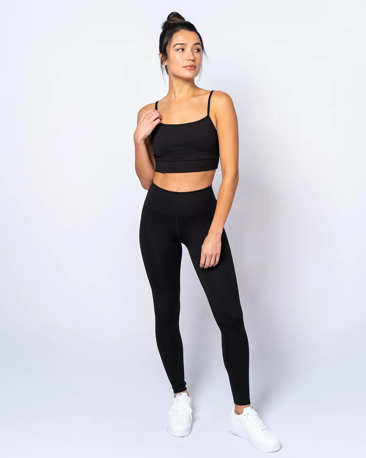 Limitless Sports Bra | Black