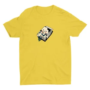 Look! Milk Drinking Milk Cotton Tee