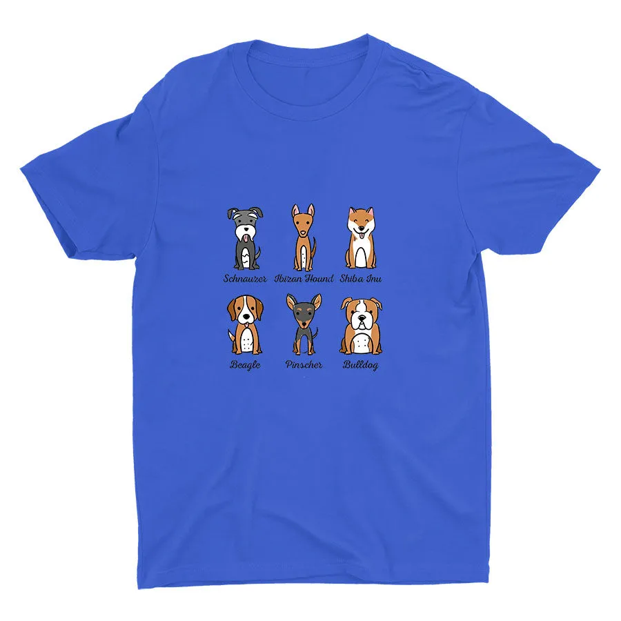 Lovely Dogs Printed Cotton Tee