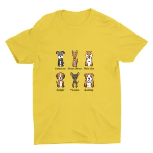 Lovely Dogs Printed Cotton Tee