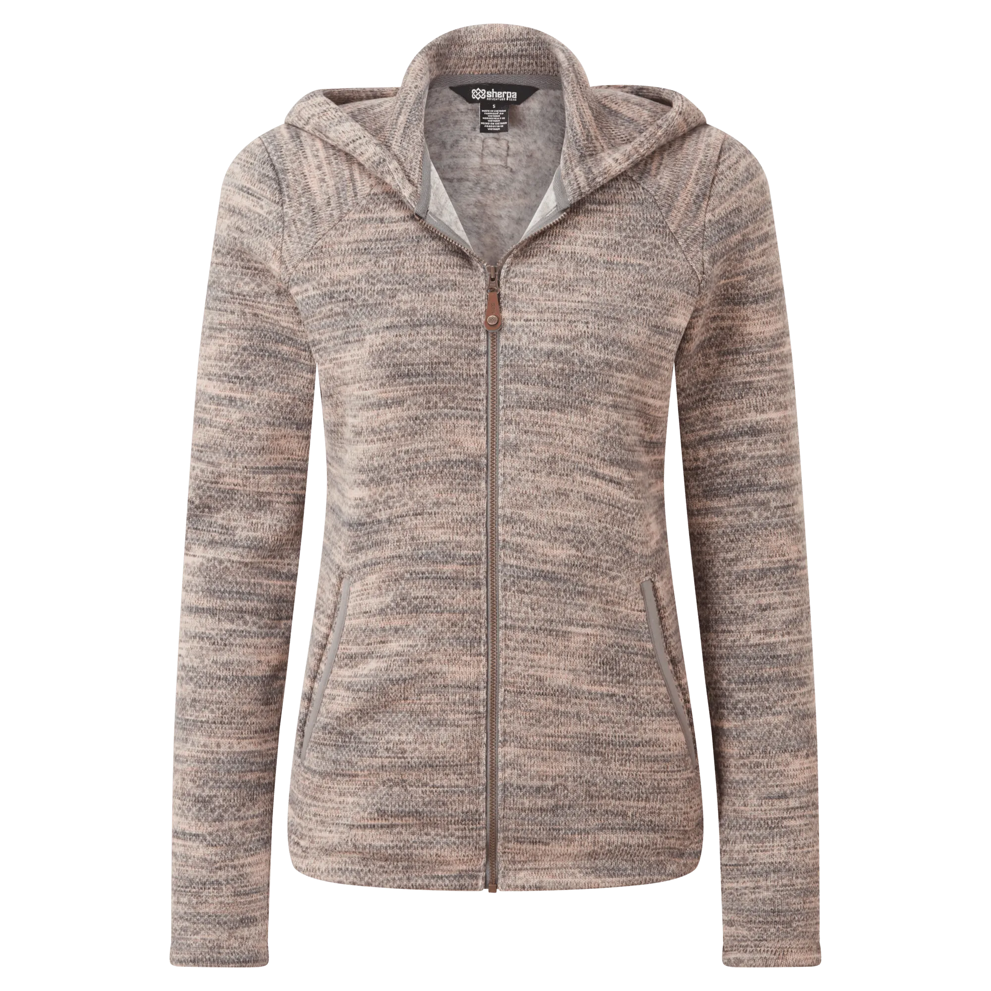Lumbini Full Zip Hoodie - Monsoon Texture