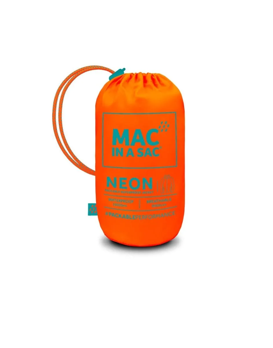 Mac in a Sac Origin II Neon Packable Waterproof Jacket - ONLINE ONLY