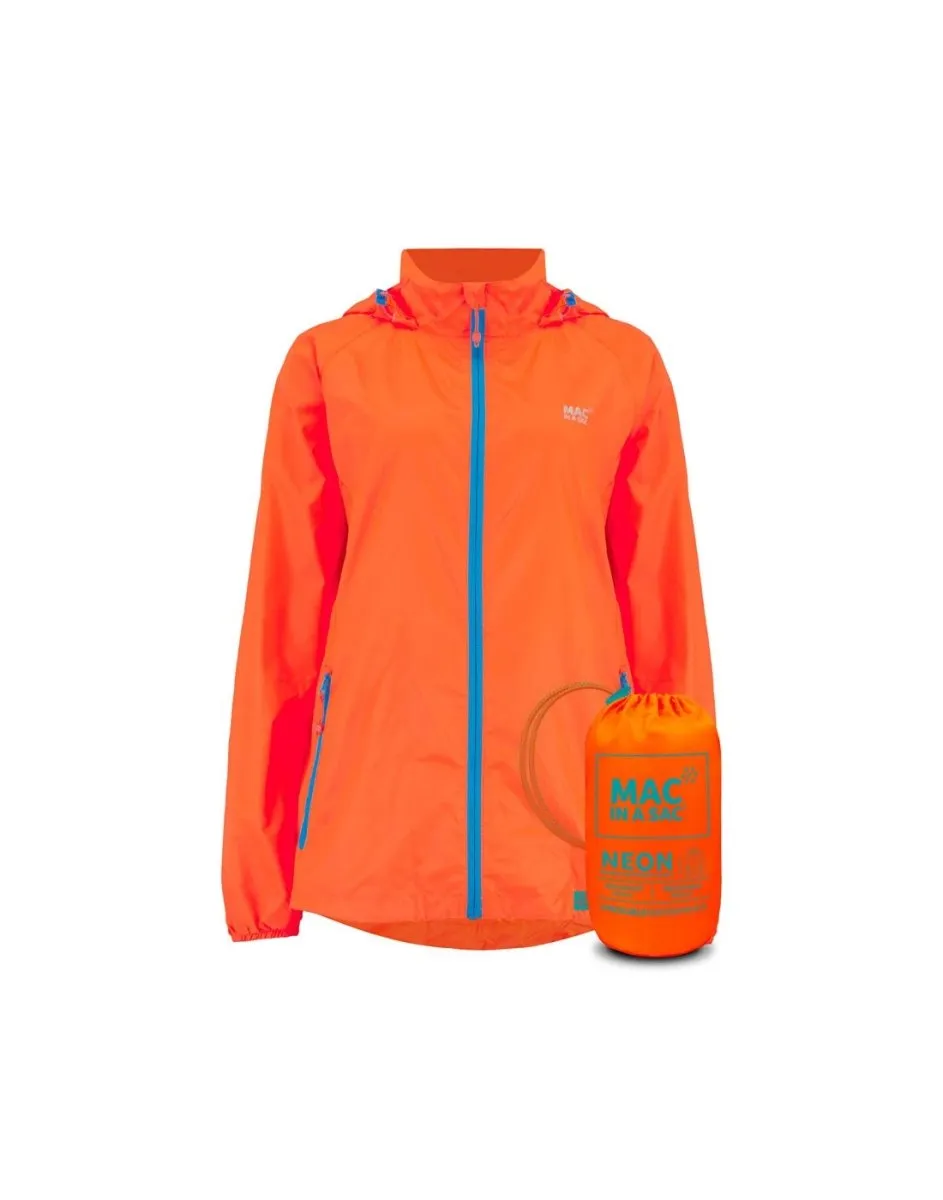 Mac in a Sac Origin II Neon Packable Waterproof Jacket - ONLINE ONLY