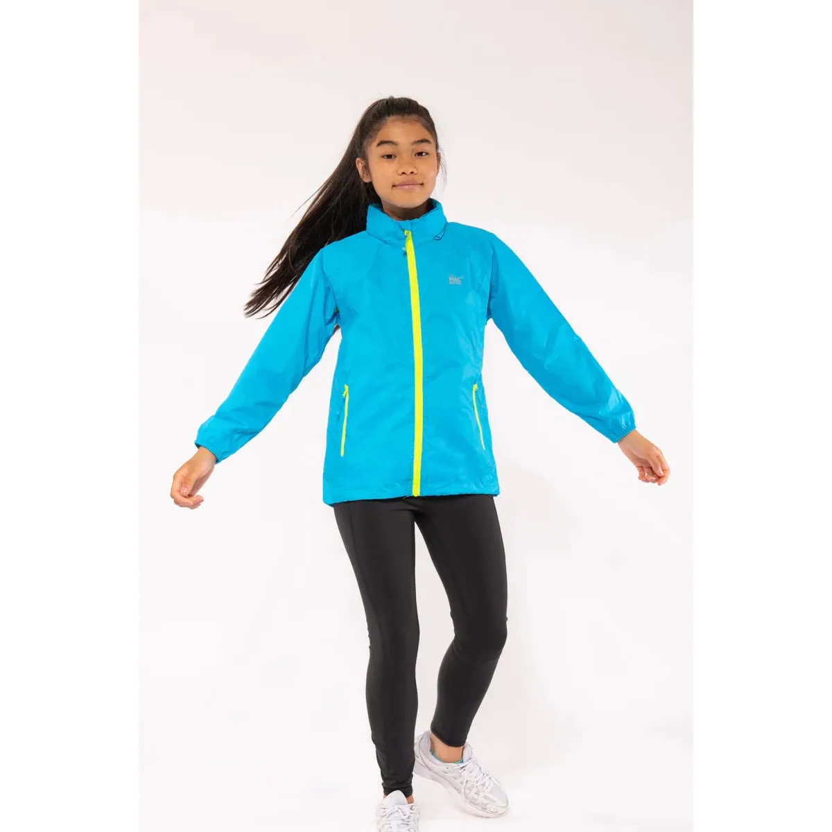 Mac in a Sac Origin Mini Packable Waterproof Jacket - Neon Blue