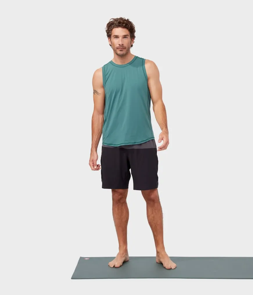 Manduka Apparel - Men's Tech Tank - Deep Surf