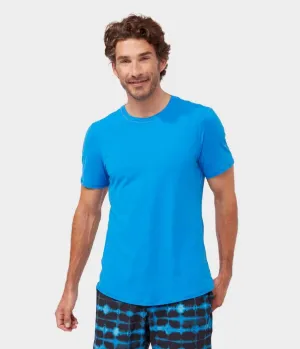 Manduka Apparel - Men's Tech Tee - Be Bold Blue