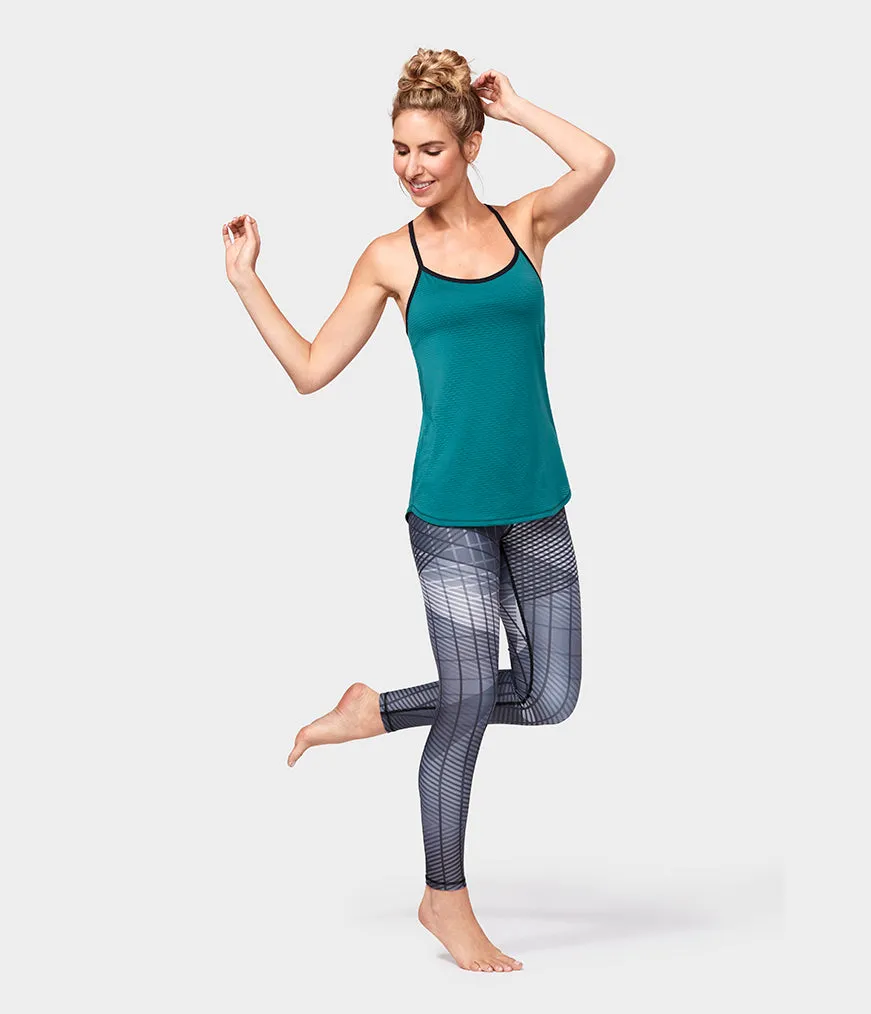 Manduka Apparel - Women's Breeze Support Cami - Emerald