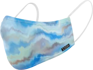 Marbled printed mask