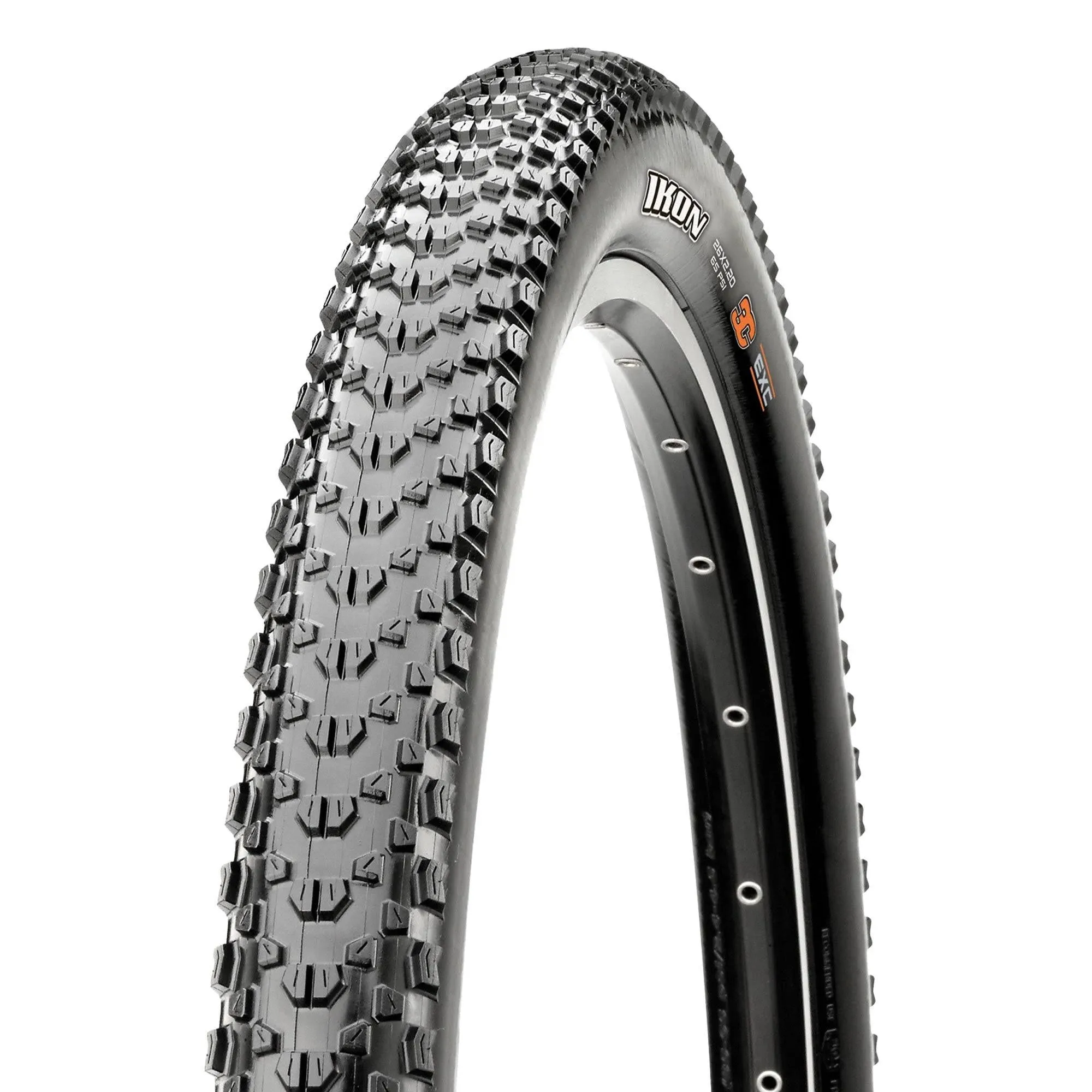 Maxxis Ikon Tire 26 x 2.2, Clincher, Wire, Black Mountain Bike Tire