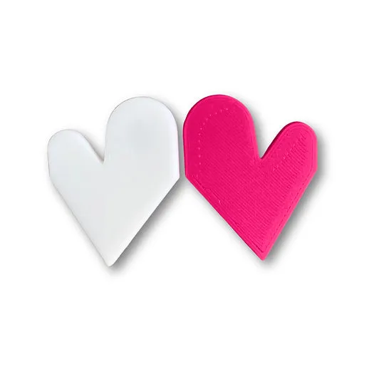 MENEO- Big Heart Studs Set (More colors available)