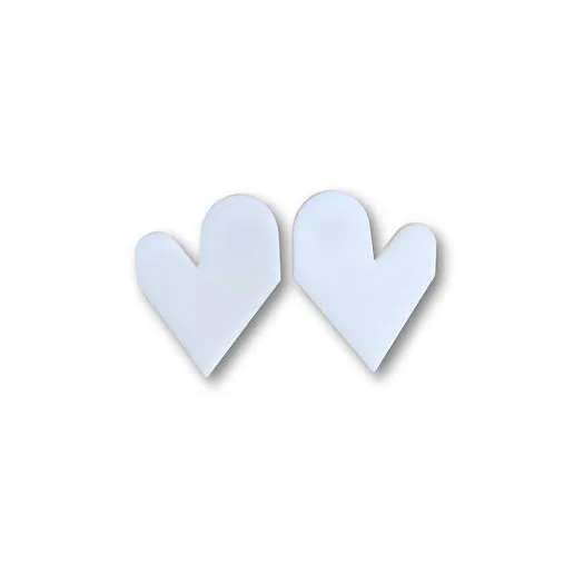 MENEO- Small Heart Studs Set (More colors available)