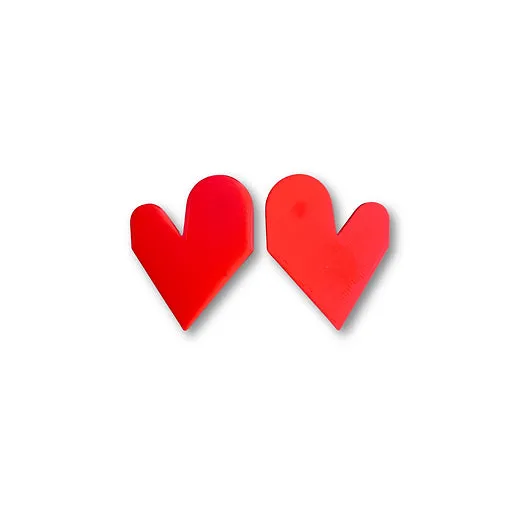 MENEO- Small Heart Studs Set (More colors available)
