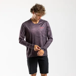 Men's AE Long Sleeve Trail Tee (Coffee)