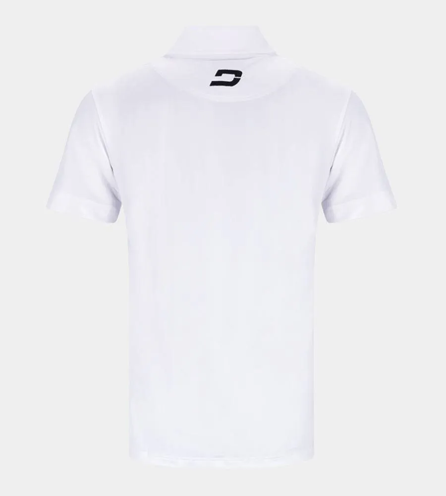 MENS PERFORMANCE GOLF POLO - WHITE
