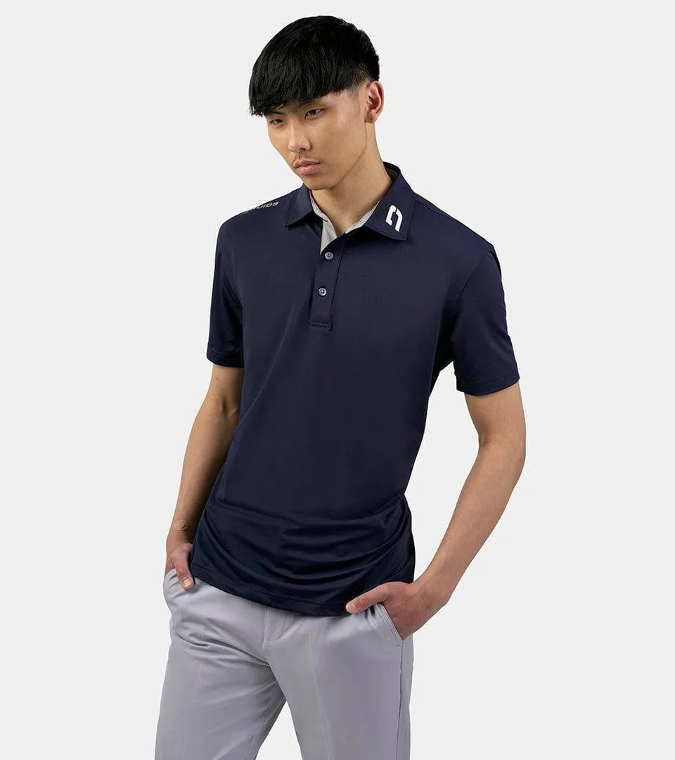 MENS TOUR GOLF POLO - SOFT NAVY